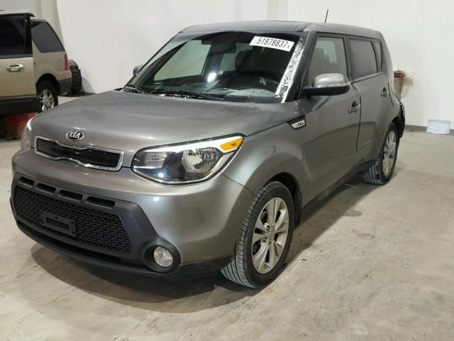 KNDJP3A50E7094634 - 2014 KIA SOUL + GRAY photo 2