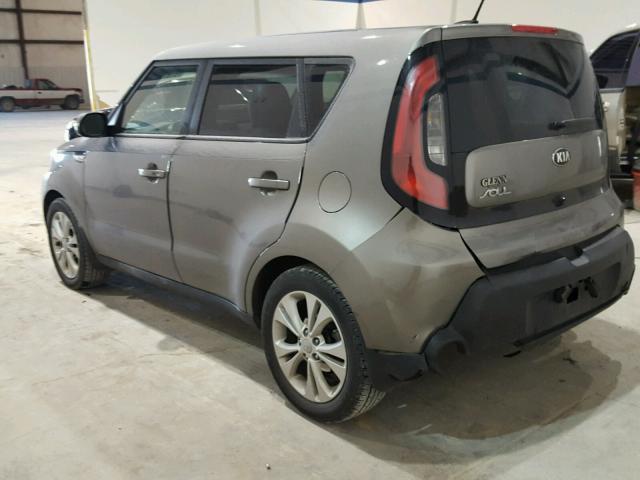 KNDJP3A50E7094634 - 2014 KIA SOUL + GRAY photo 3