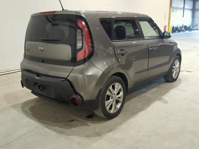 KNDJP3A50E7094634 - 2014 KIA SOUL + GRAY photo 4