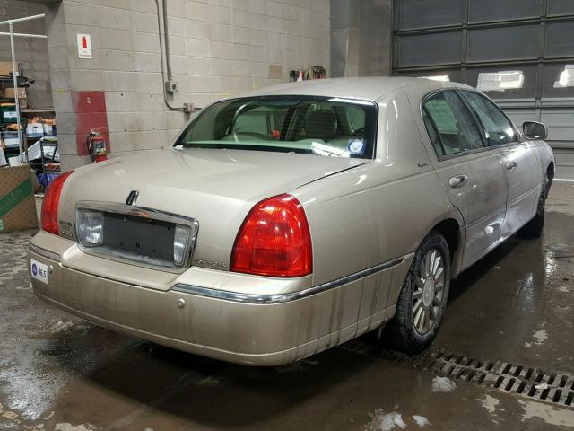 1LNHM81W14Y613725 - 2004 LINCOLN TOWN CAR E TAN photo 3