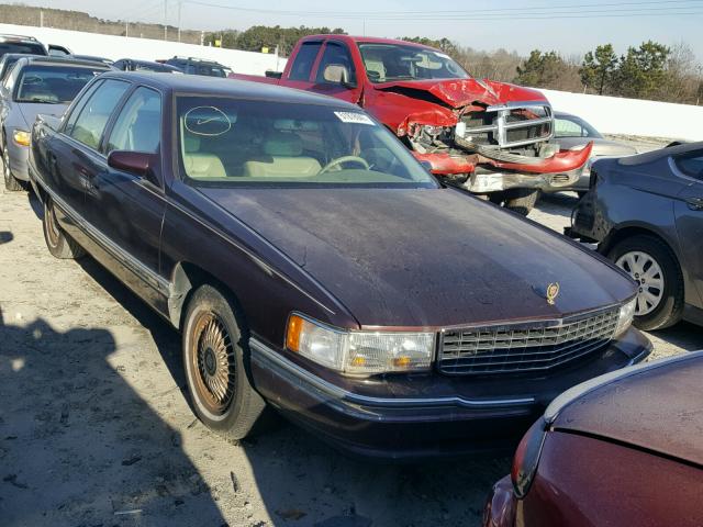 1G6KD52BXRU269205 - 1994 CADILLAC DEVILLE PURPLE photo 1