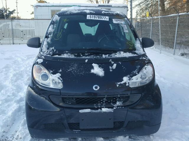 WMEEJ3BAXCK578353 - 2012 SMART FORTWO BLACK photo 9