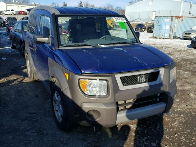 5J6YH28655L024567 - 2005 HONDA ELEMENT EX BLUE photo 1