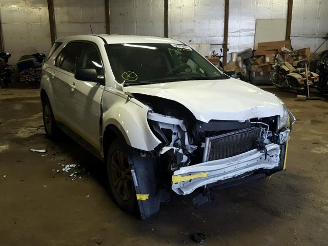 2GNFLEEK3F6233063 - 2015 CHEVROLET EQUINOX LS WHITE photo 1