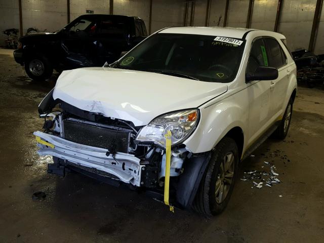 2GNFLEEK3F6233063 - 2015 CHEVROLET EQUINOX LS WHITE photo 2