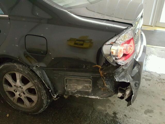 4T1BF30K55U088968 - 2005 TOYOTA CAMRY LE შავი ფოტო 9