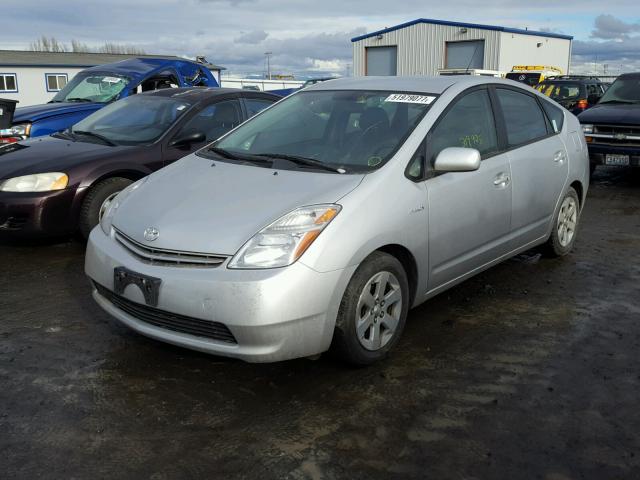 JTDKB22U767077513 - 2006 TOYOTA PRIUS SILVER photo 2