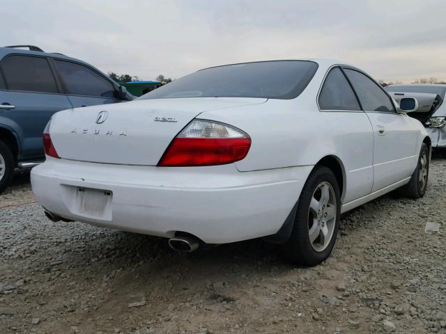 19UYA42483A004904 - 2003 ACURA 3.2CL WHITE photo 4