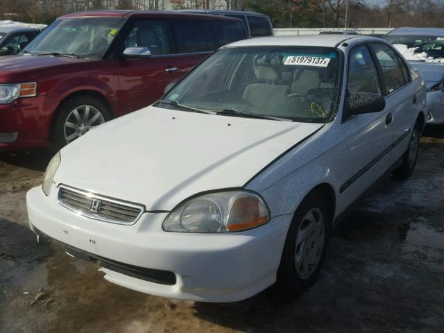 1HGEJ6670VL030441 - 1997 HONDA CIVIC LX WHITE photo 2