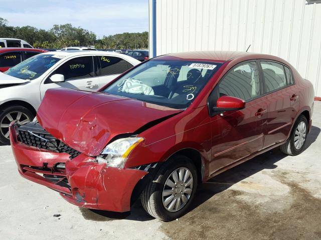 3N1AB61E38L754300 - 2008 NISSAN SENTRA 2.0 RED photo 2