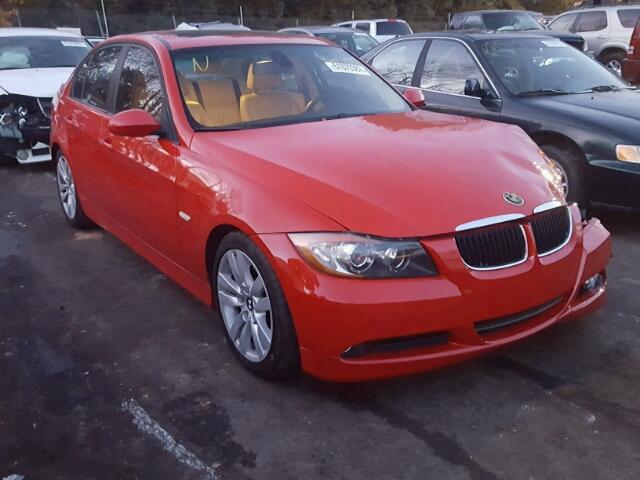 WBAVB17536NK31278 - 2006 BMW 325 I AUTO RED photo 1