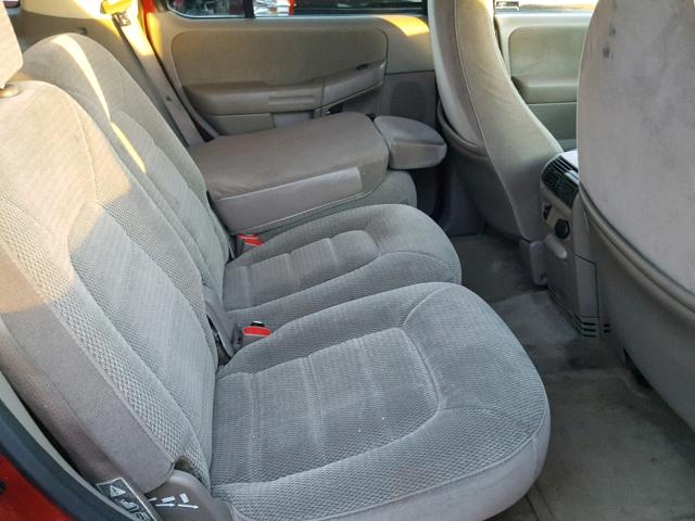 1FMZU63E82UB86738 - 2002 FORD EXPLORER X RED photo 6