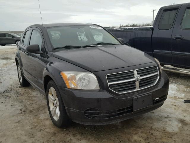 1B3CB4HA8AD540039 - 2010 DODGE CALIBER SX BLACK photo 1