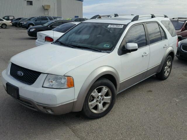 1FMZK02106GA45779 - 2006 FORD FREESTYLE WHITE photo 2