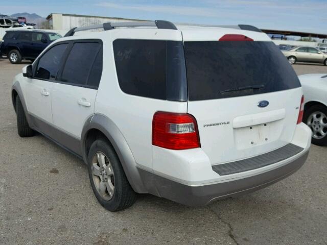 1FMZK02106GA45779 - 2006 FORD FREESTYLE WHITE photo 3