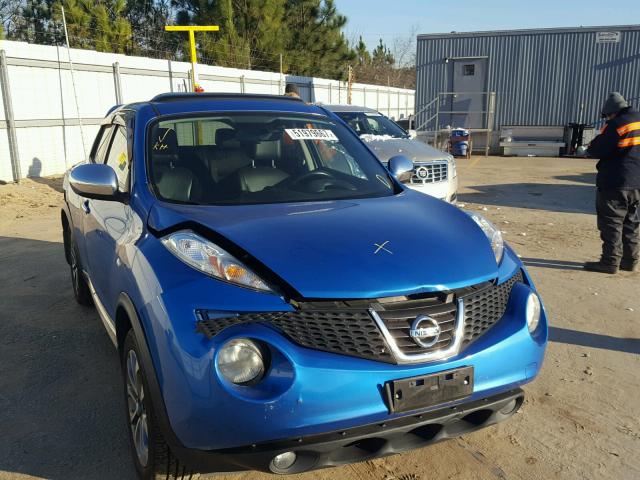 JN8AF5MV4BT009294 - 2011 NISSAN JUKE S BLUE photo 1