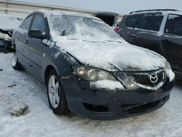 JM1BK12F351229056 - 2005 MAZDA 3 I BLACK photo 1