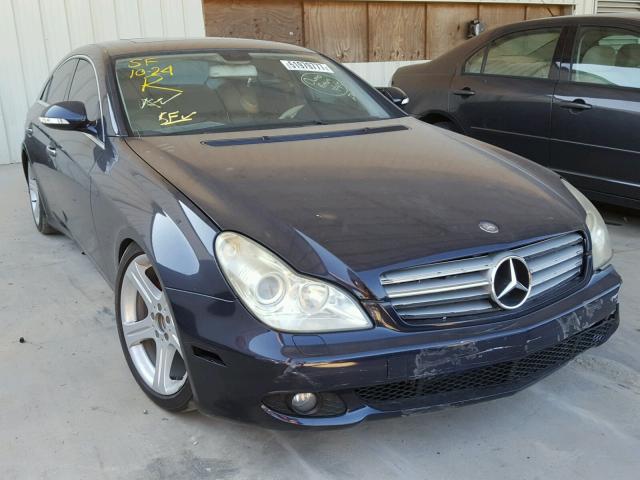 WDDDJ75X46A026199 - 2006 MERCEDES-BENZ CLS 500 BLACK photo 1