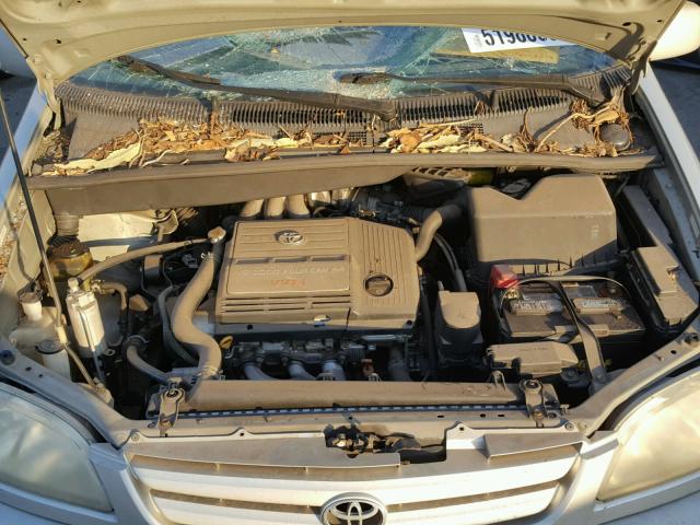 4T3ZF13C23U549796 - 2003 TOYOTA SIENNA LE SILVER photo 7