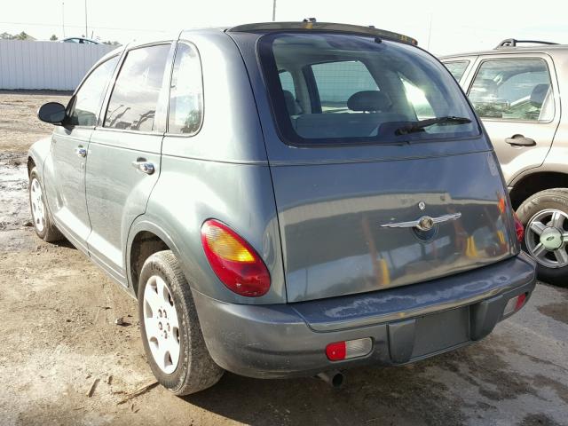 3A4FY48B46T247799 - 2006 CHRYSLER PT CRUISER BLUE photo 3