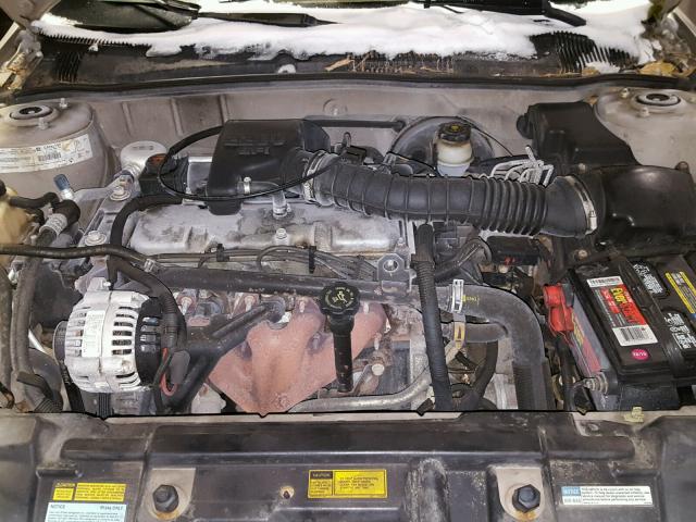 1G1JC124XY7189592 - 2000 CHEVROLET CAVALIER TAN photo 7