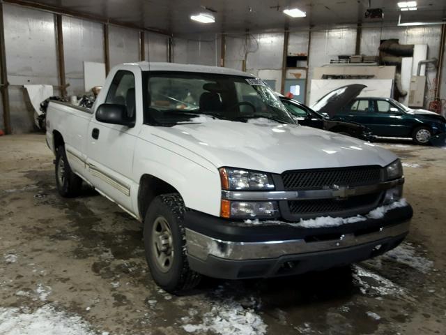 1GCEK14T74Z102620 - 2004 CHEVROLET SILVERADO WHITE photo 1