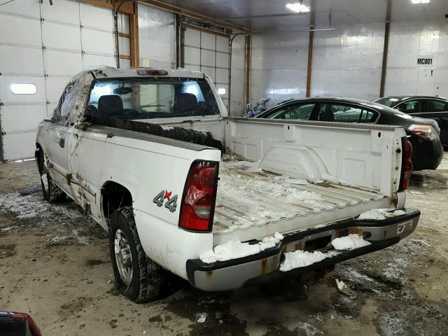 1GCEK14T74Z102620 - 2004 CHEVROLET SILVERADO WHITE photo 3