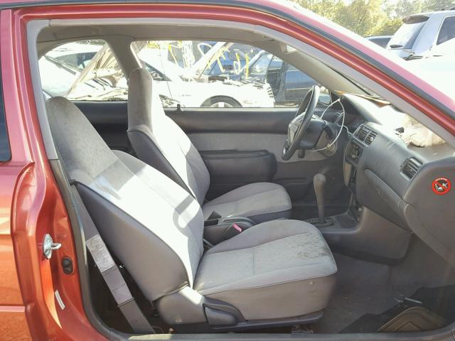 JT2AC52L0V0211182 - 1997 TOYOTA TERCEL CE RED photo 5