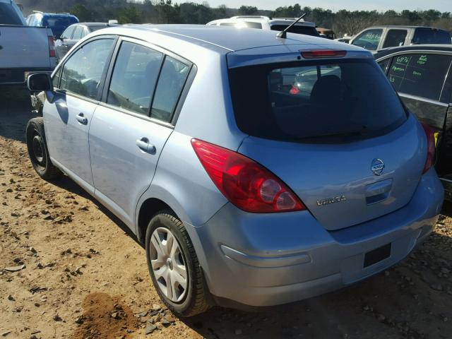 3N1BC1CP4BL369855 - 2011 NISSAN VERSA S TEAL photo 3