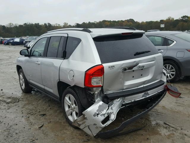 1J4NT1FA4BD176641 - 2011 JEEP COMPASS SP 银色 照片 3