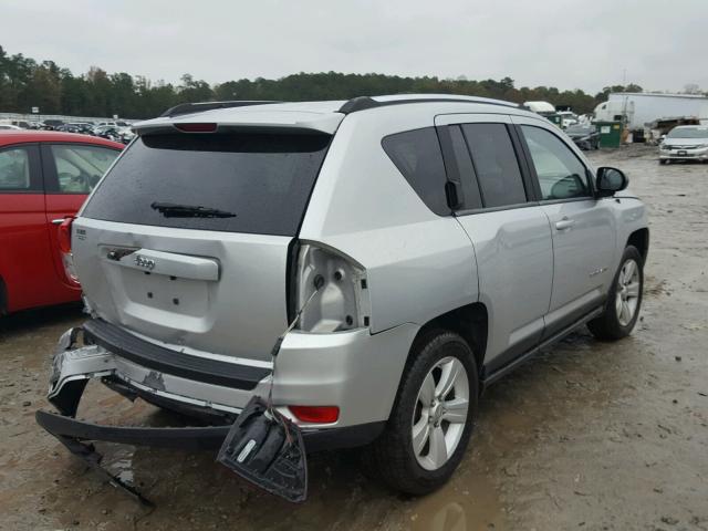 1J4NT1FA4BD176641 - 2011 JEEP COMPASS SP 银色 照片 4
