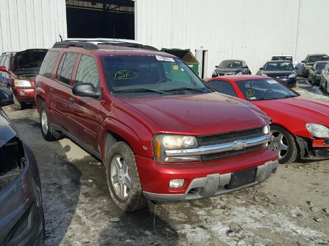 1GNET16P936183060 - 2003 CHEVROLET TRAILBLAZE MAROON photo 1