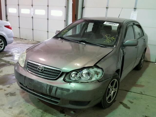 1NXBR32E43Z023573 - 2003 TOYOTA COROLLA CE GRAY photo 2