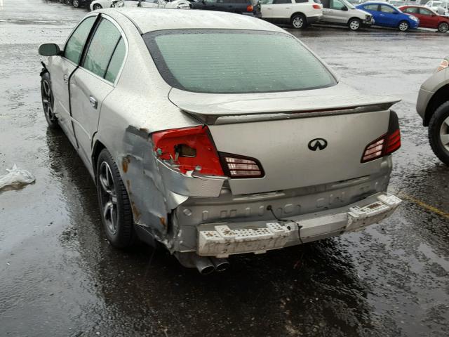 JNKCV51E03M315155 - 2003 INFINITI G35 TAN photo 3