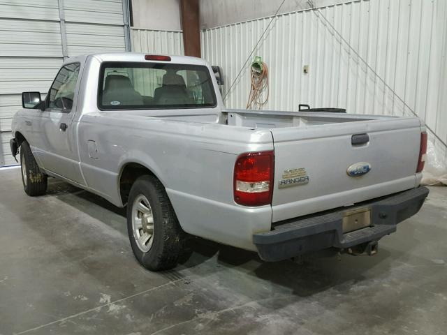 1FTYR10D89PA10250 - 2009 FORD RANGER SILVER photo 3