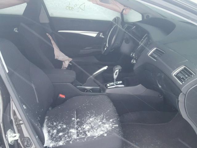 2HGFB2F85EH504559 - 2014 HONDA CIVIC EX შავი ფოტო 5