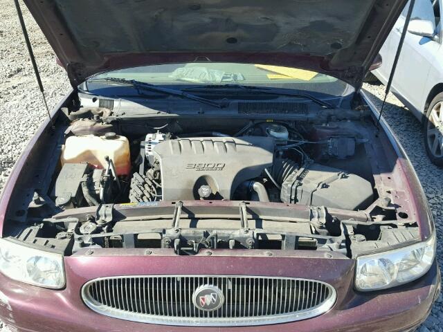 1G4HP52KX34134114 - 2003 BUICK LESABRE CU MAROON photo 7