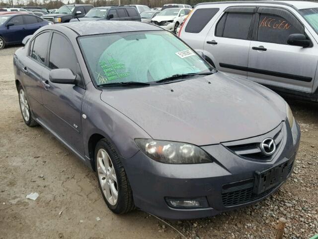 JM1BK323581174390 - 2008 MAZDA 3 S GRAY photo 1