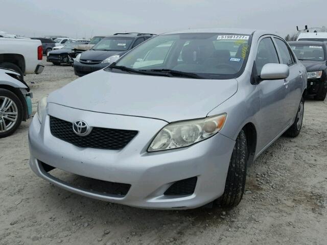 JTDBL40E19J036239 - 2009 TOYOTA COROLLA BA SILVER photo 2