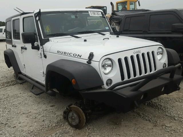 1C4HJWFG8FL743407 - 2015 JEEP WRANGLER U WHITE photo 1