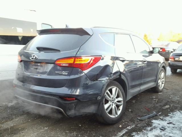 5XYZWDLA6FG251383 - 2015 HYUNDAI SANTA FE S CHARCOAL photo 4