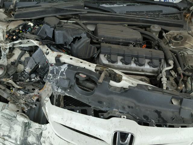 2HGES26774H514494 - 2004 HONDA CIVIC EX თეთრი ფოტო 7