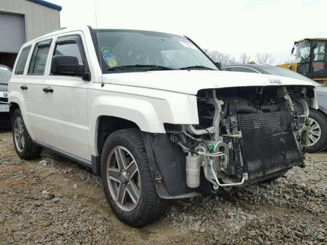 1J4FT28B39D147013 - 2009 JEEP PATRIOT SP WHITE photo 1