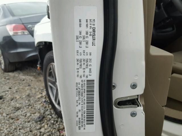 1J4FT28B39D147013 - 2009 JEEP PATRIOT SP WHITE photo 10