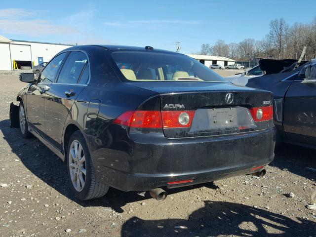 JH4CL96996C012832 - 2006 ACURA TSX BLACK photo 3