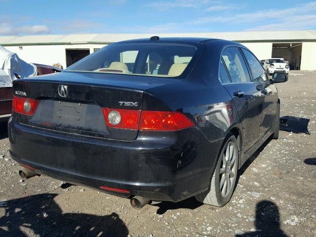 JH4CL96996C012832 - 2006 ACURA TSX BLACK photo 4