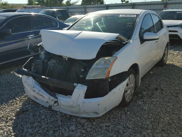 3N1AB61E48L733990 - 2008 NISSAN SENTRA 2.0 WHITE photo 2