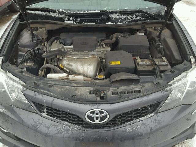 4T1BF1FK4CU115067 - 2012 TOYOTA CAMRY BASE GRAY photo 7