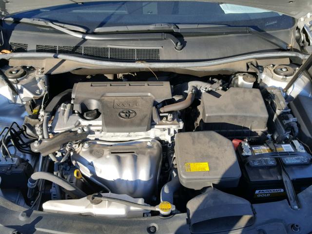 4T1BF1FK5CU506650 - 2012 TOYOTA CAMRY BASE SILVER photo 7