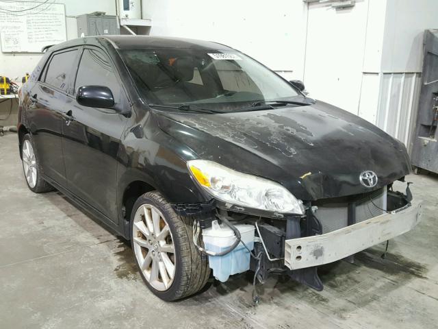 2T1ME4EE9AC005977 - 2010 TOYOTA COROLLA MA BLACK photo 1